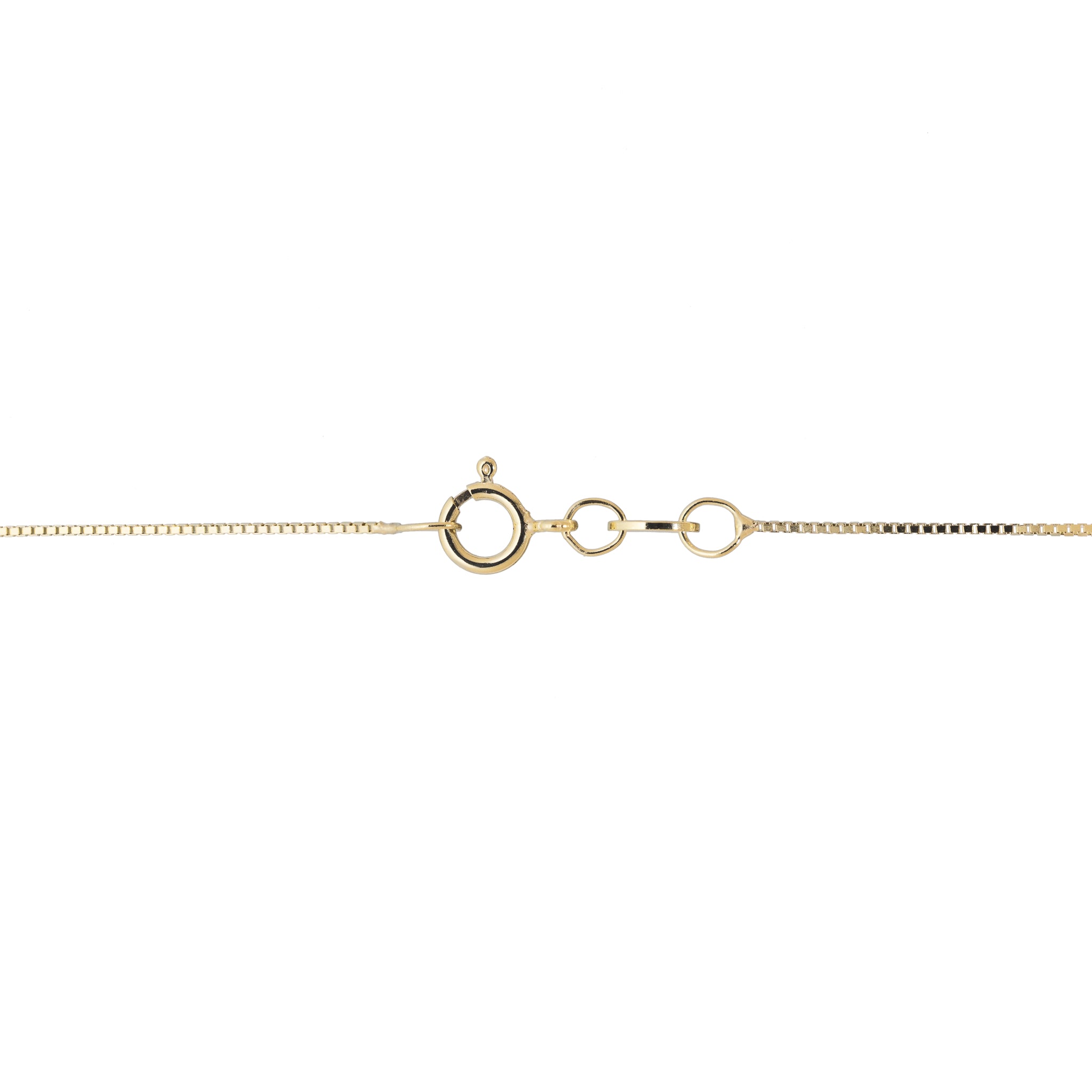 0.6mm Box Chain in 10k Gold