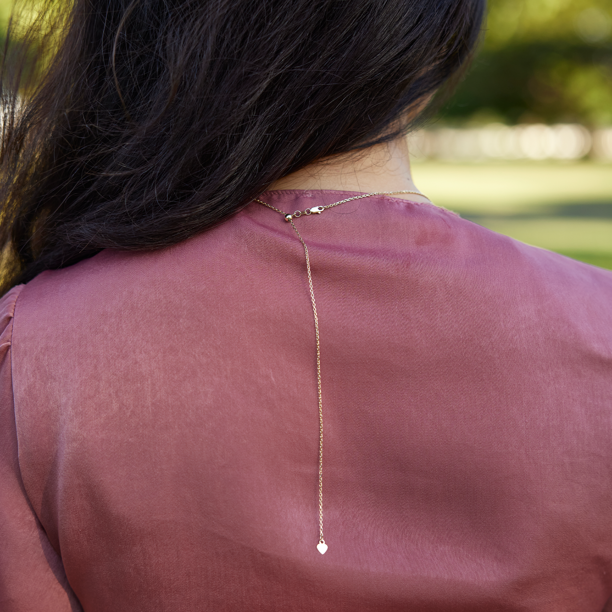 24" Adjustable 1.0mm Cable Chain in Gold