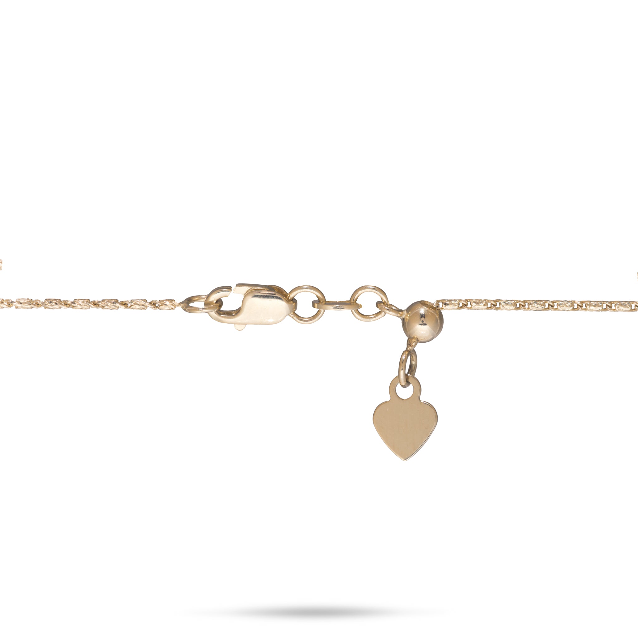 24" Adjustable 0.9mm Raso Chain in Gold