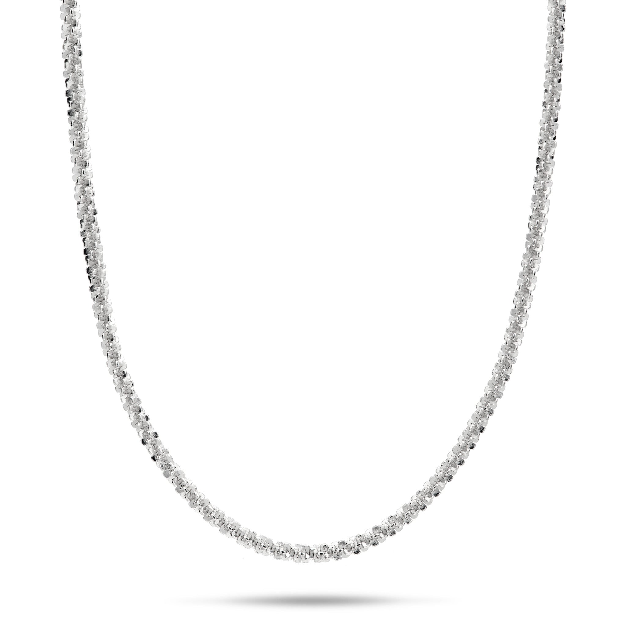 24" Adjustable 1.5mm Margarita Chain in Sterling Silver
