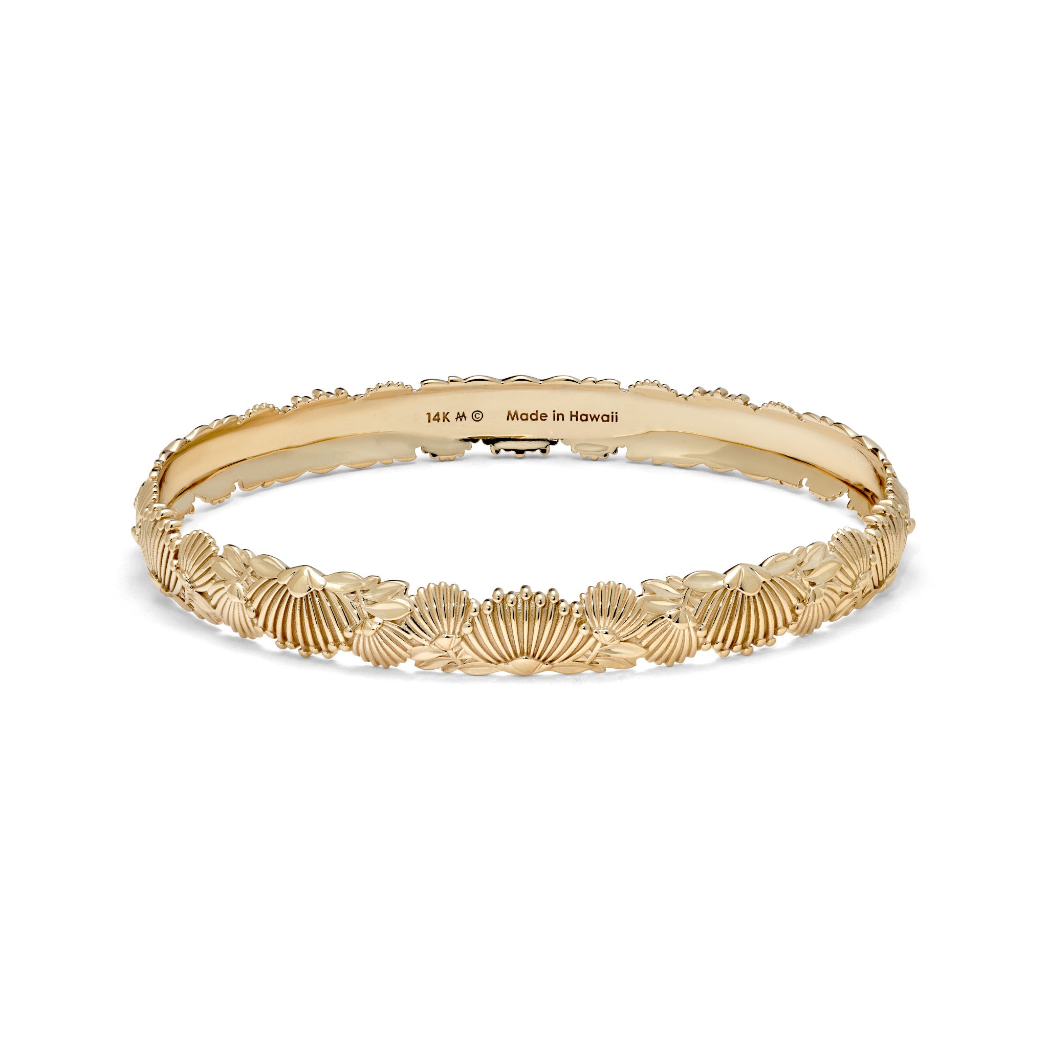 ʻŌhiʻa Lehua Bracelet in Gold - 8mm
