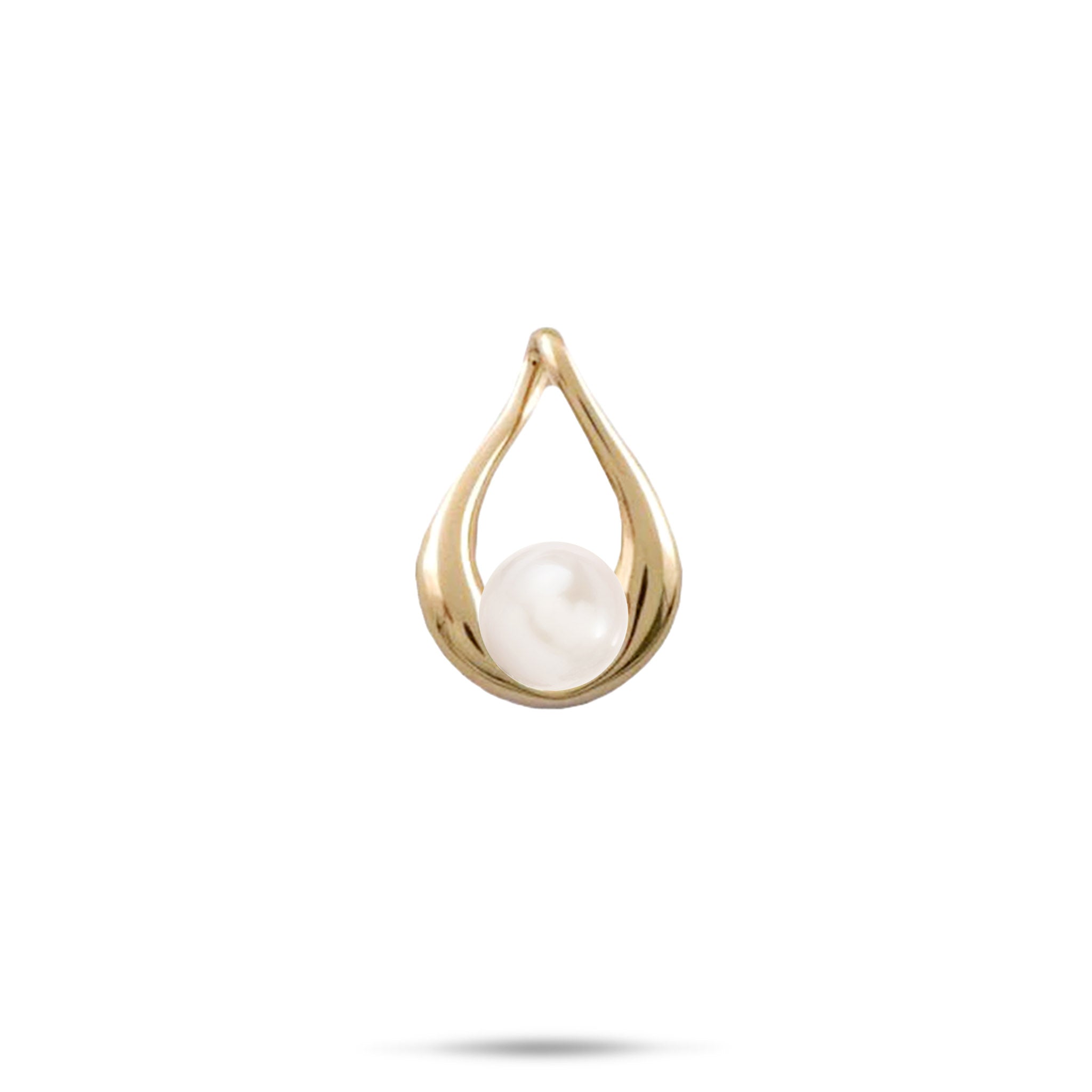 Pick A Pearl Infinity Drop Pendant in Gold