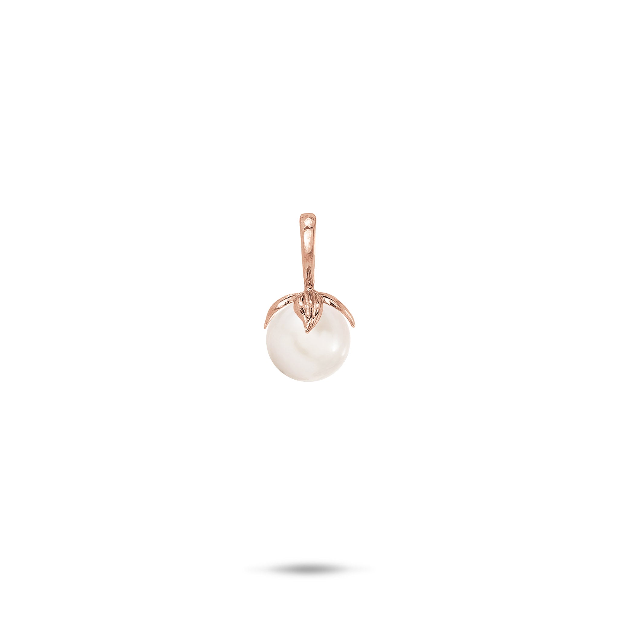 Pick A Pearl Maile Pendant in Rose Gold