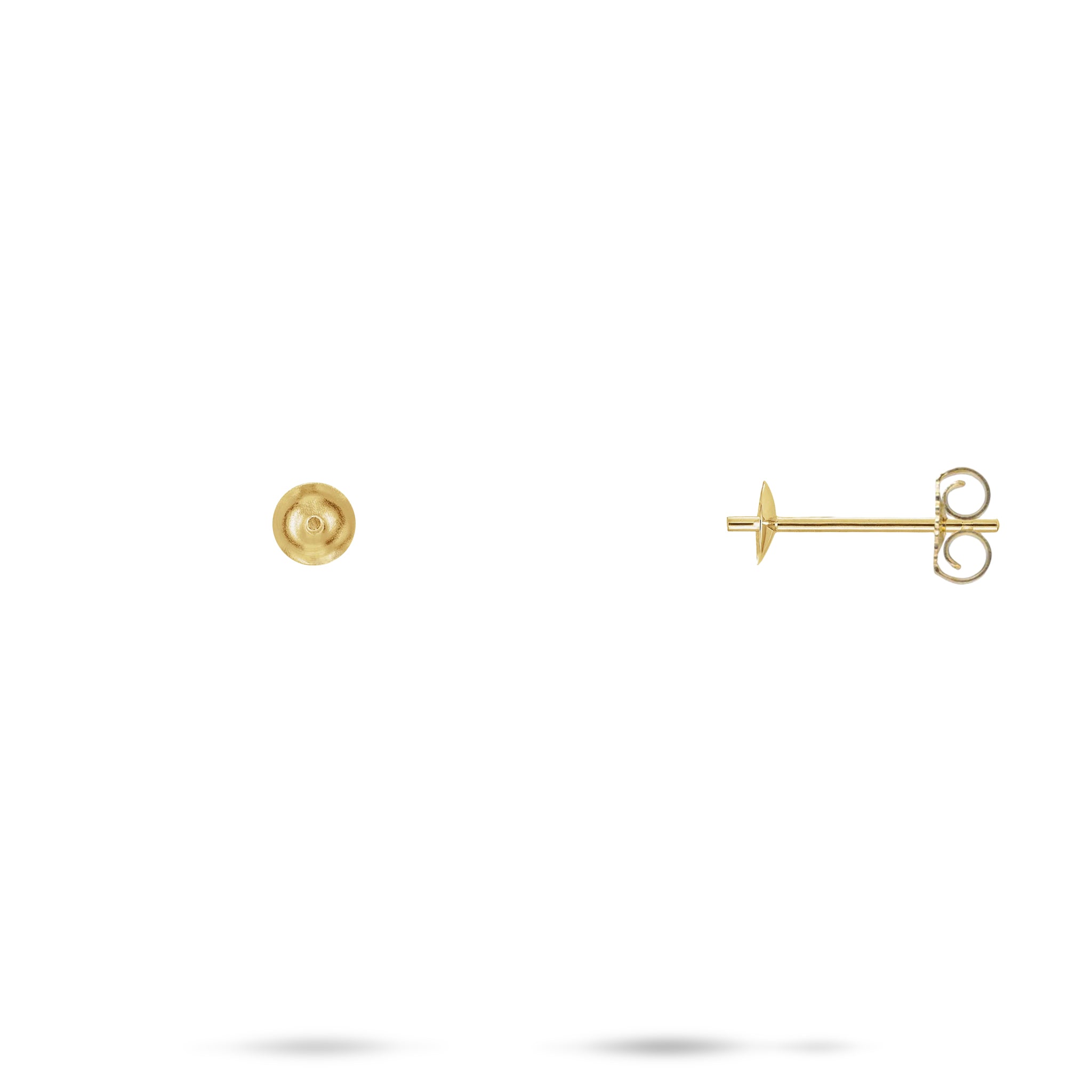 Pick A Pearl Earrings in Gold