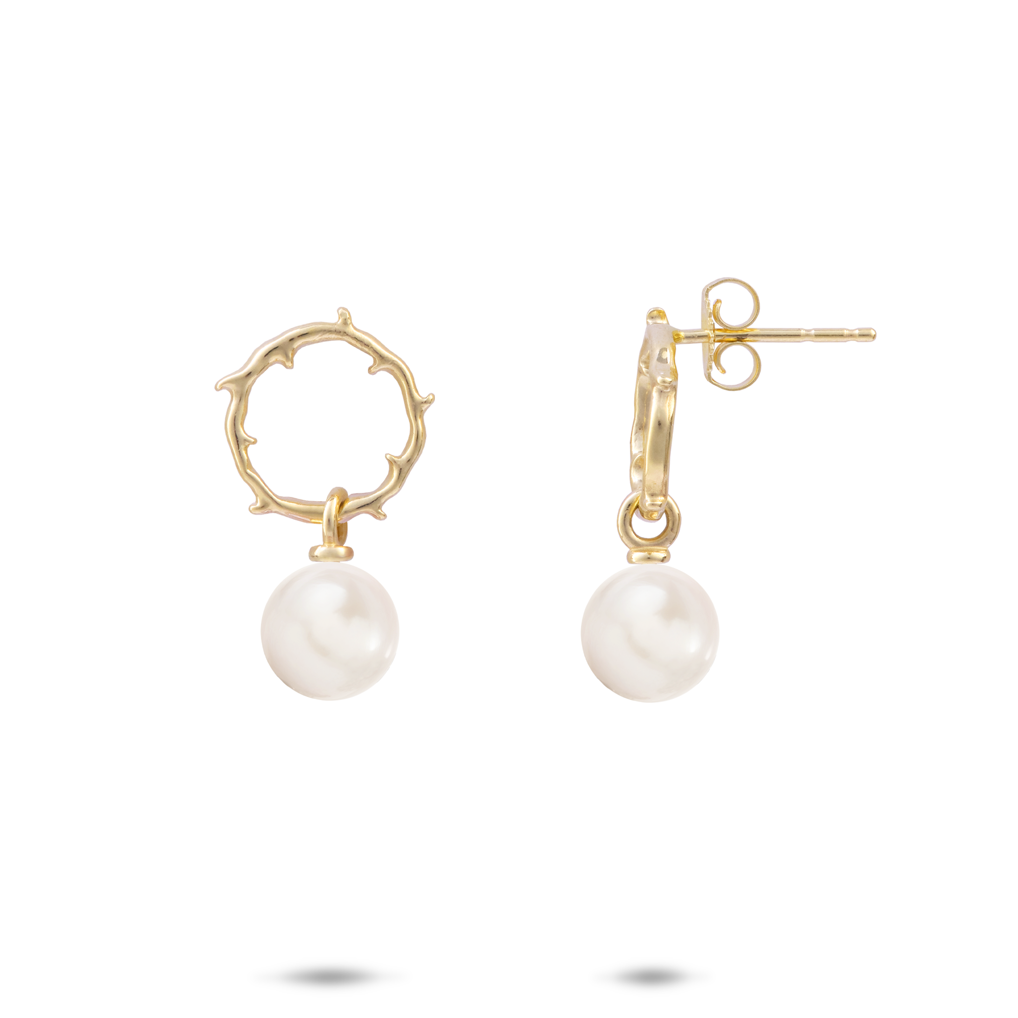 Pick A Pearl Heritage Earrings in Gold - 11mm