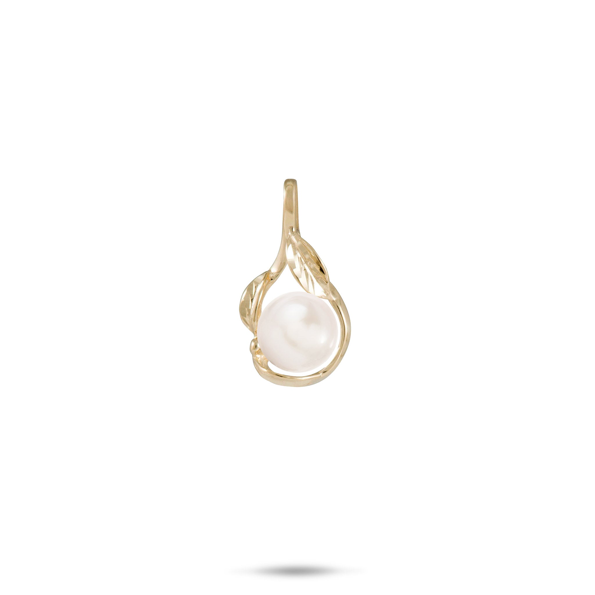 Pick A Pearl Maile Pendant in Gold