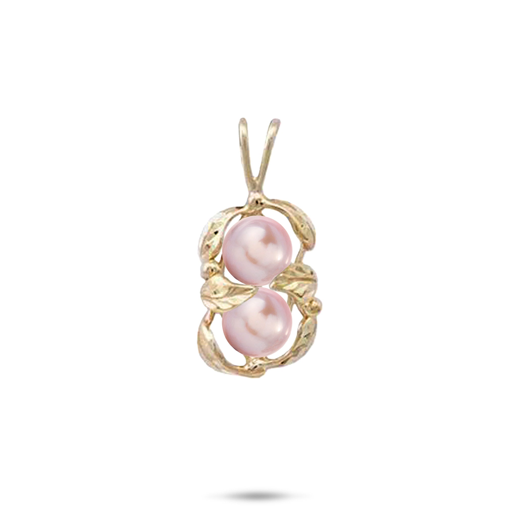 Pick A Pearl Maile Pendant in Gold