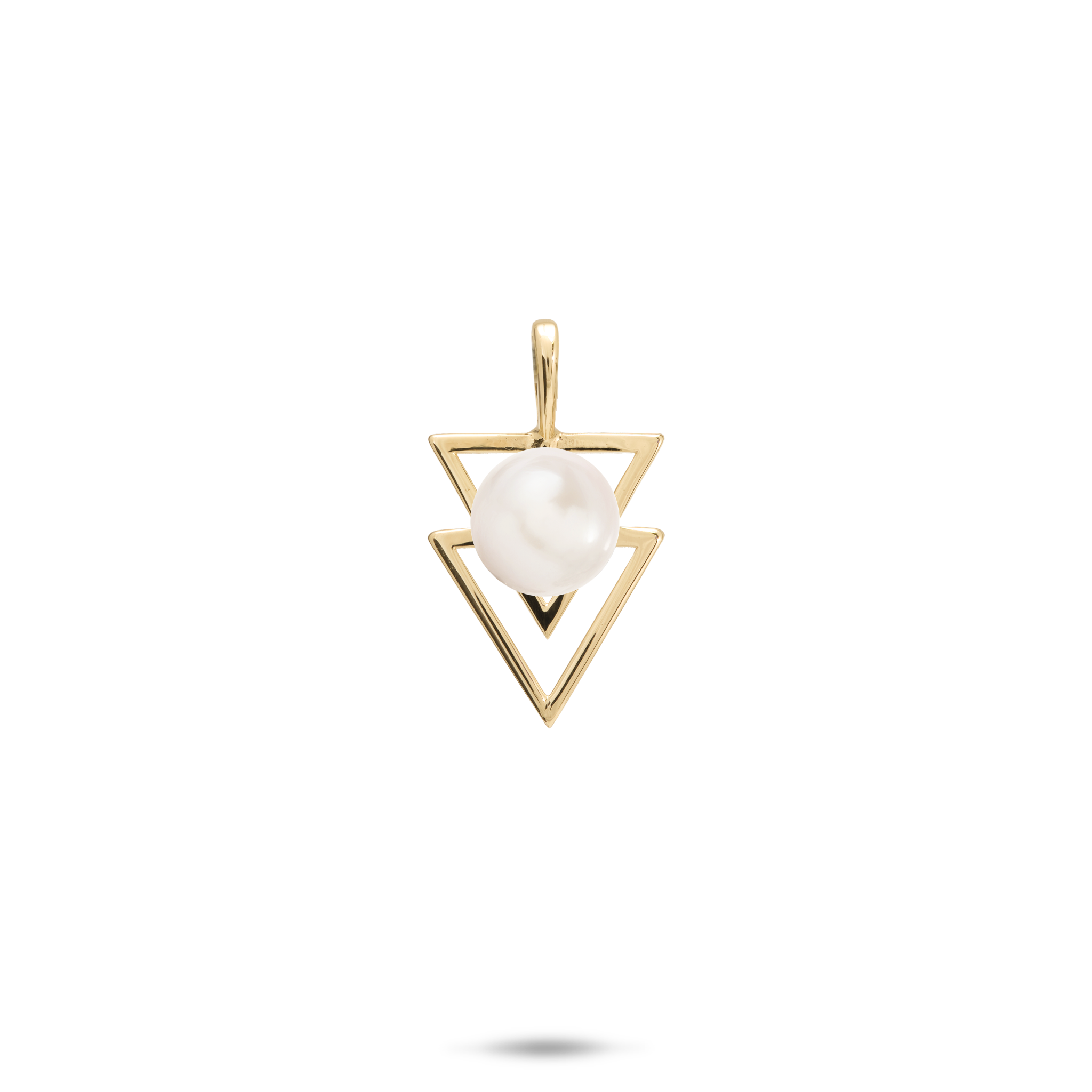 Pick A Pearl Niho Niho Pendant in Gold - 14mm