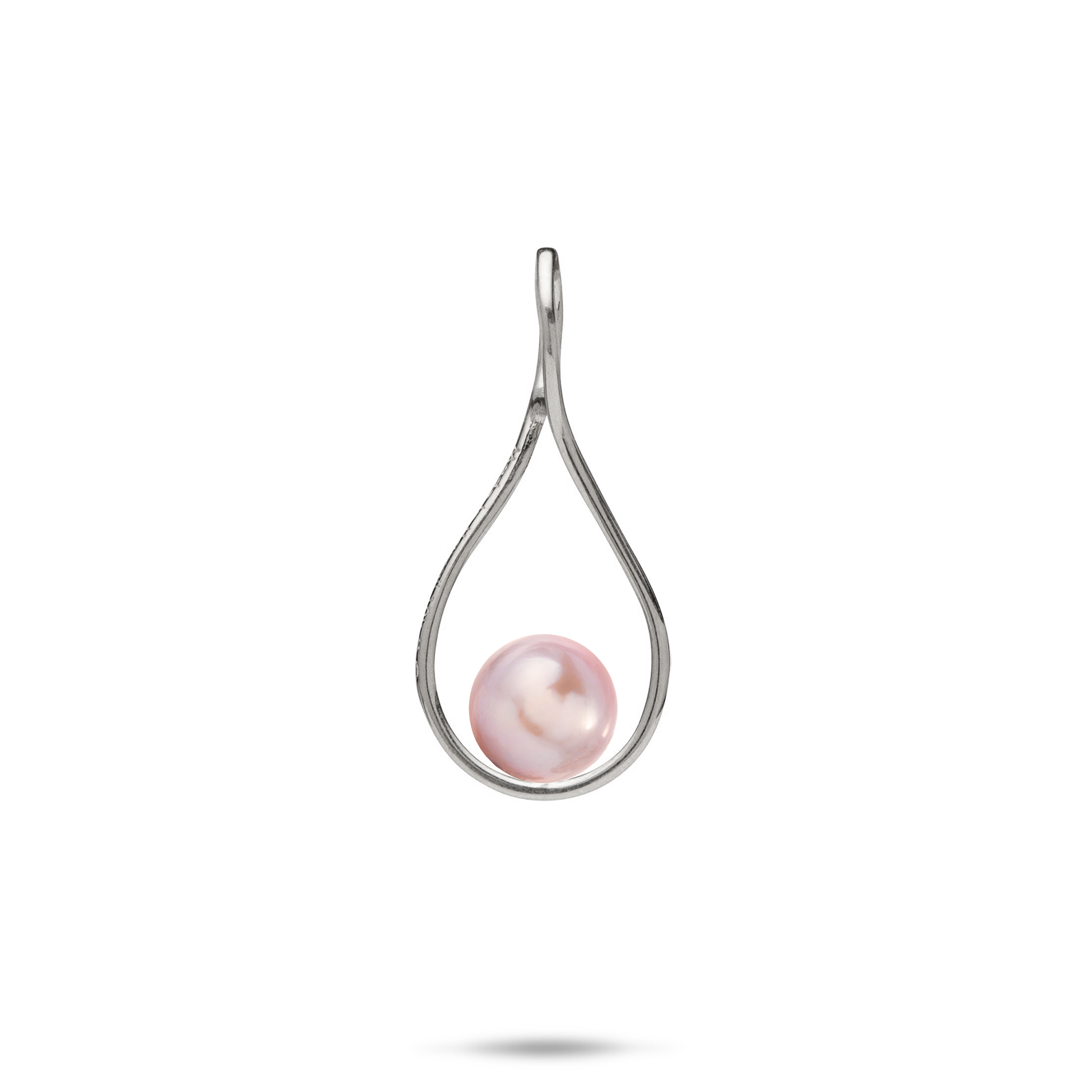 Pick A Pearl Pendant in White Gold