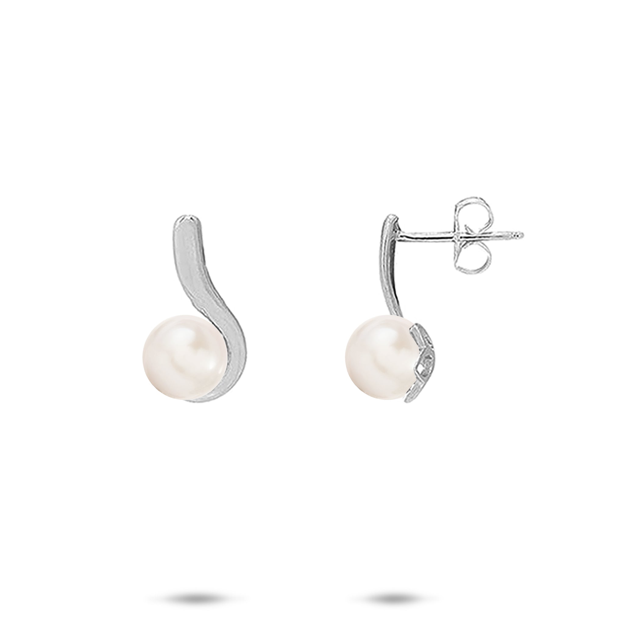 Pick A Pearl Earrings in Sterling Silver