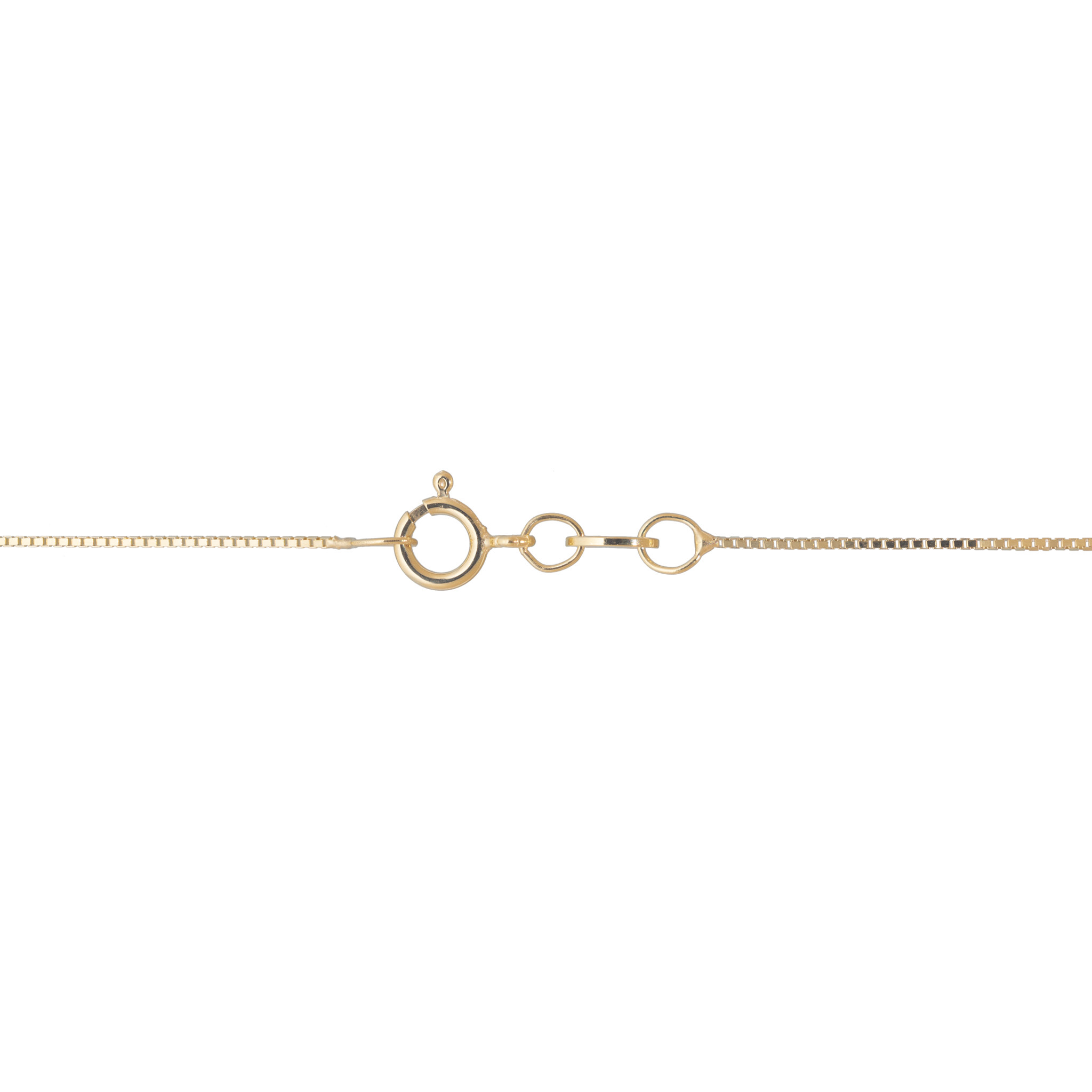 0.6mm Box Chain in 10k Gold