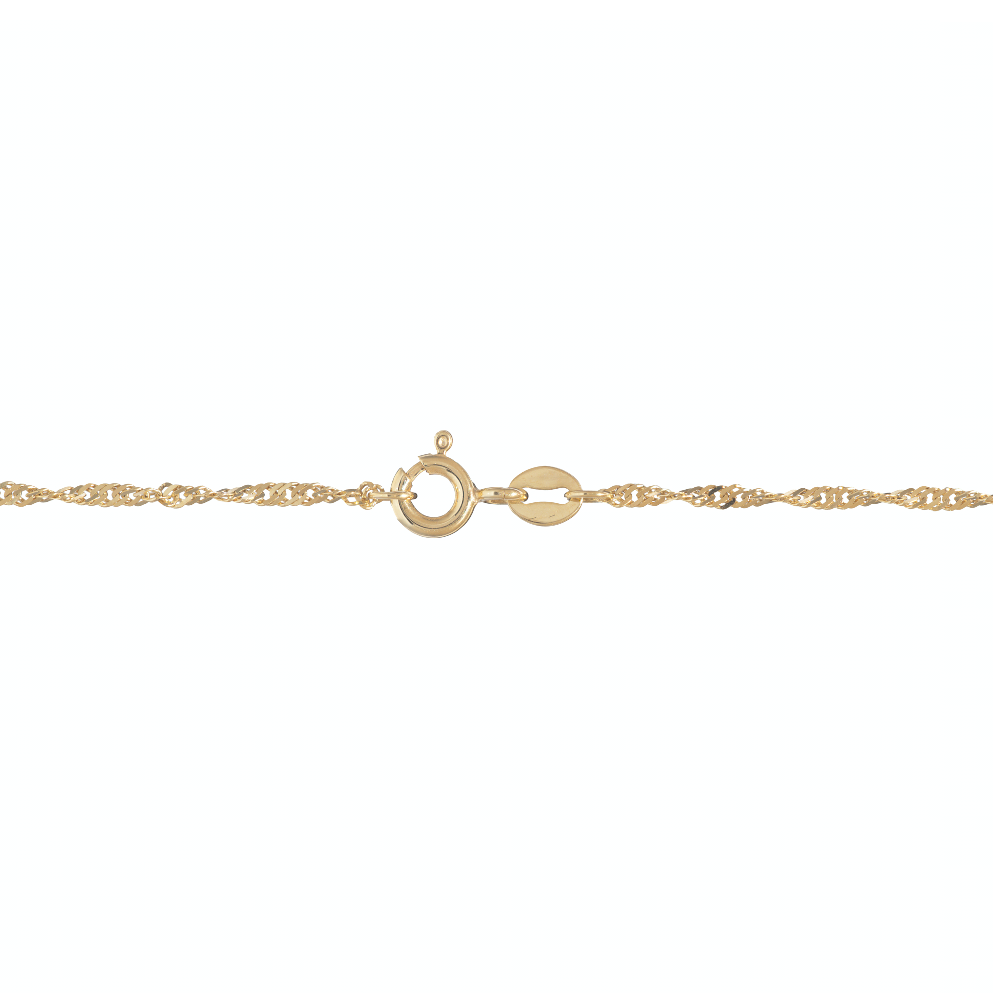 1.5mm Singapore Chain in 10k Gold