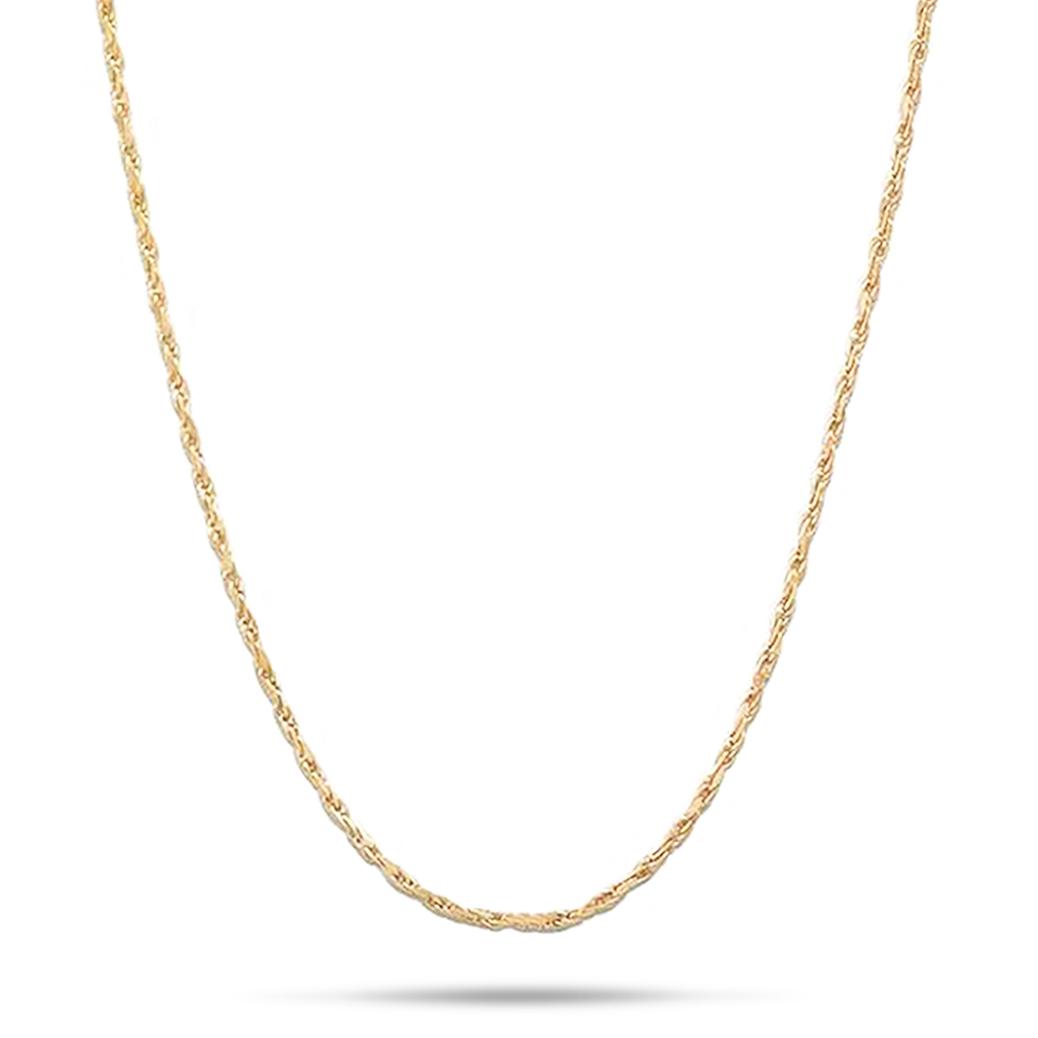 1.0mm Flex Rope Chain in Gold