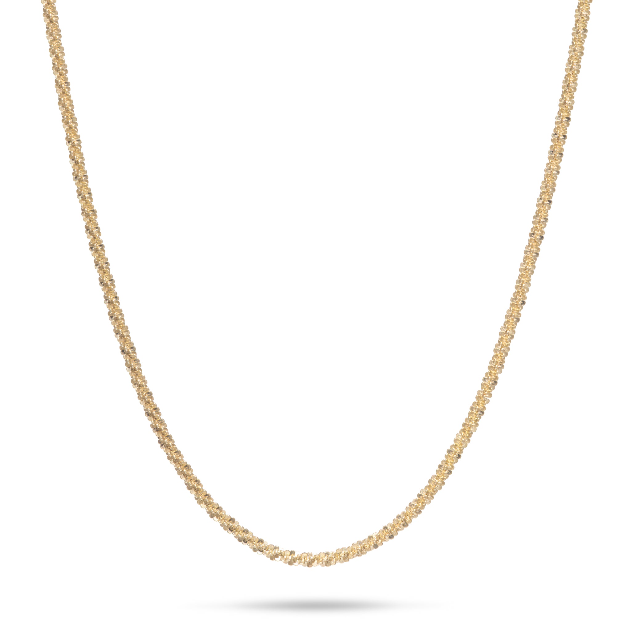 1.0mm Margarita Chain in Gold