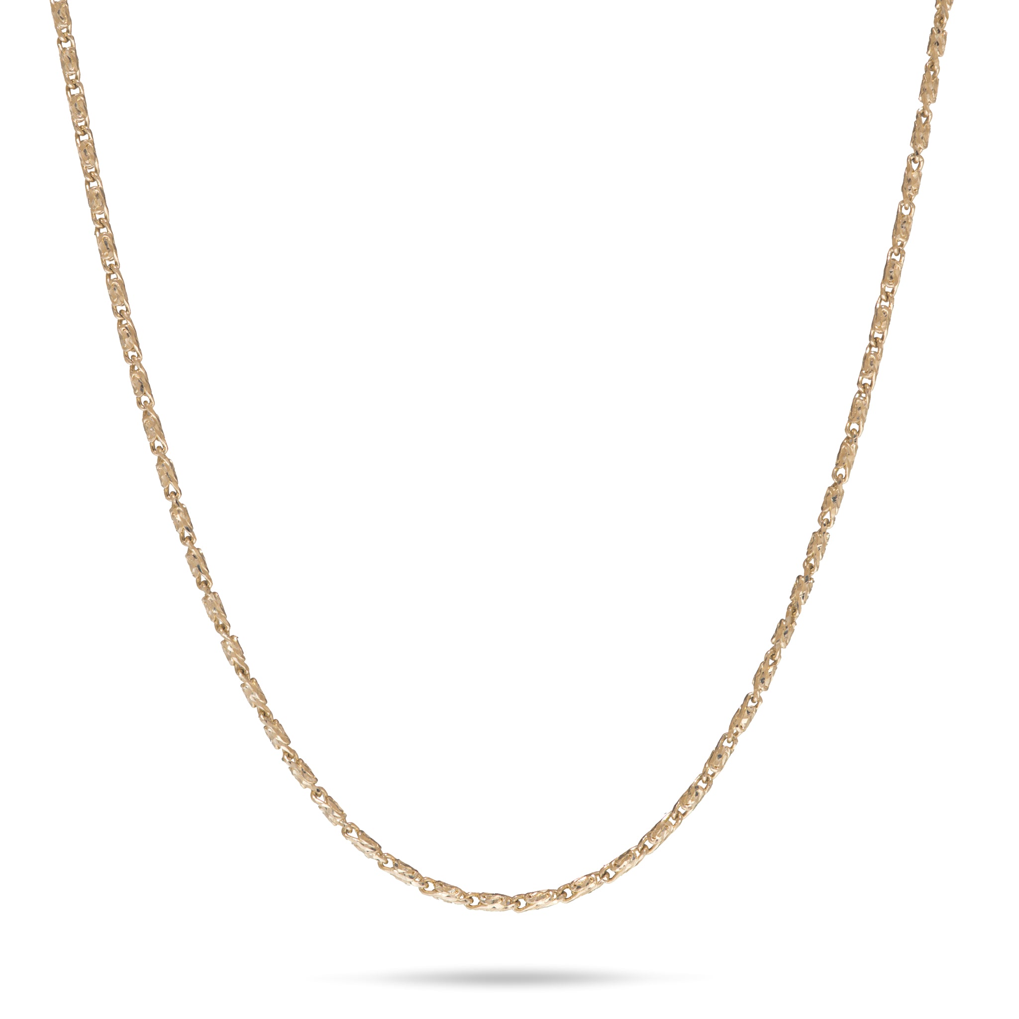24" Adjustable 0.9mm Raso Chain in Gold