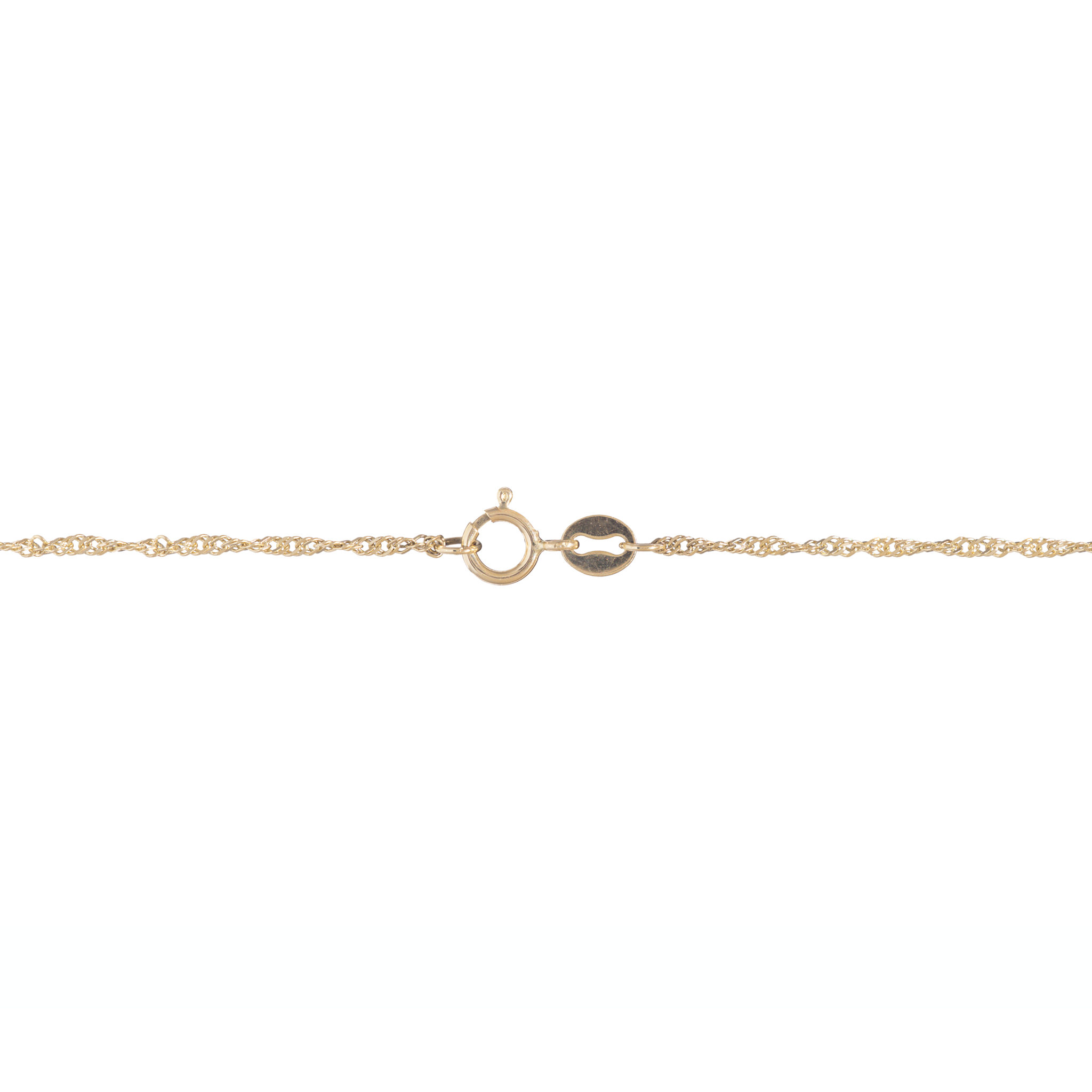 1.0mm Singapore Chain in Gold
