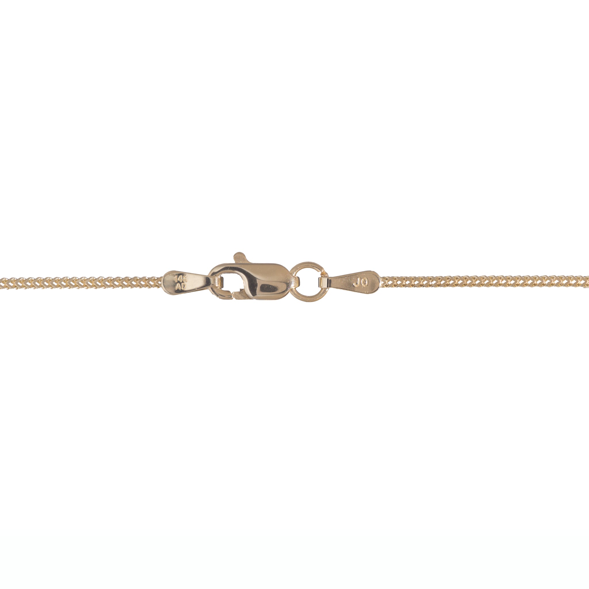 1.2mm Singapore Foxtail Chain in Gold