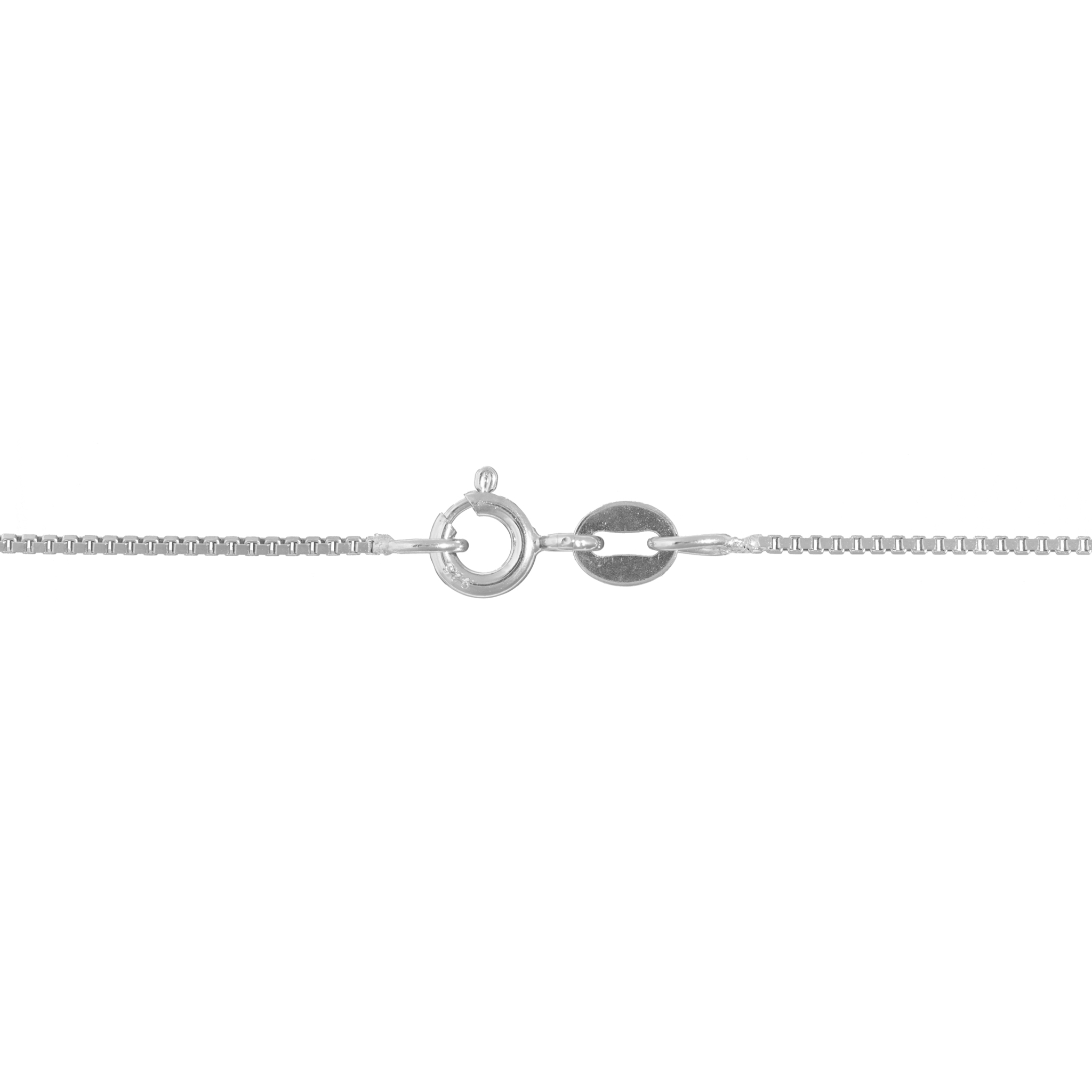 1.0mm Box Chain in Sterling Silver