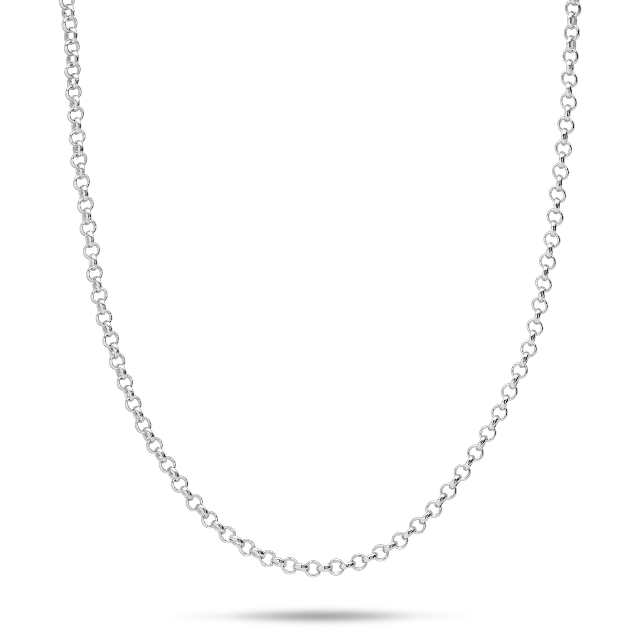 1.0mm Rolo Chain in Sterling Silver