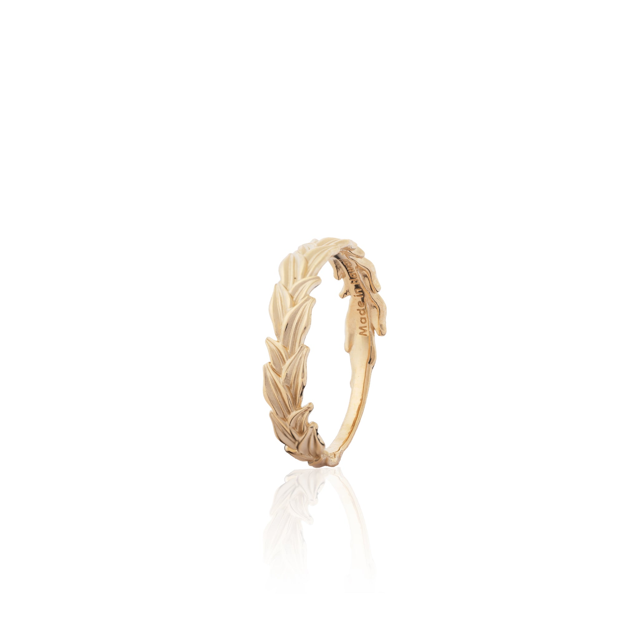 Maile Ring in Gold - 4.5mm