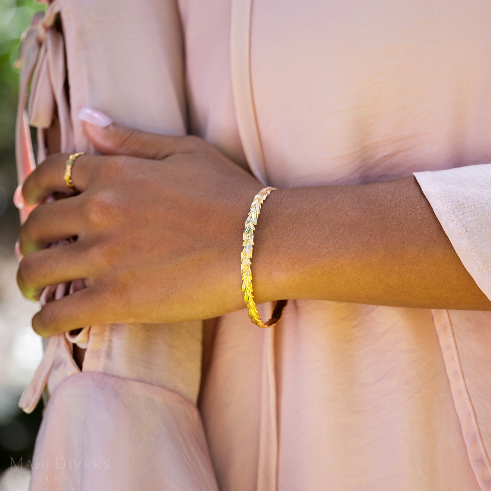 Maile Bracelet in Gold - 6mm