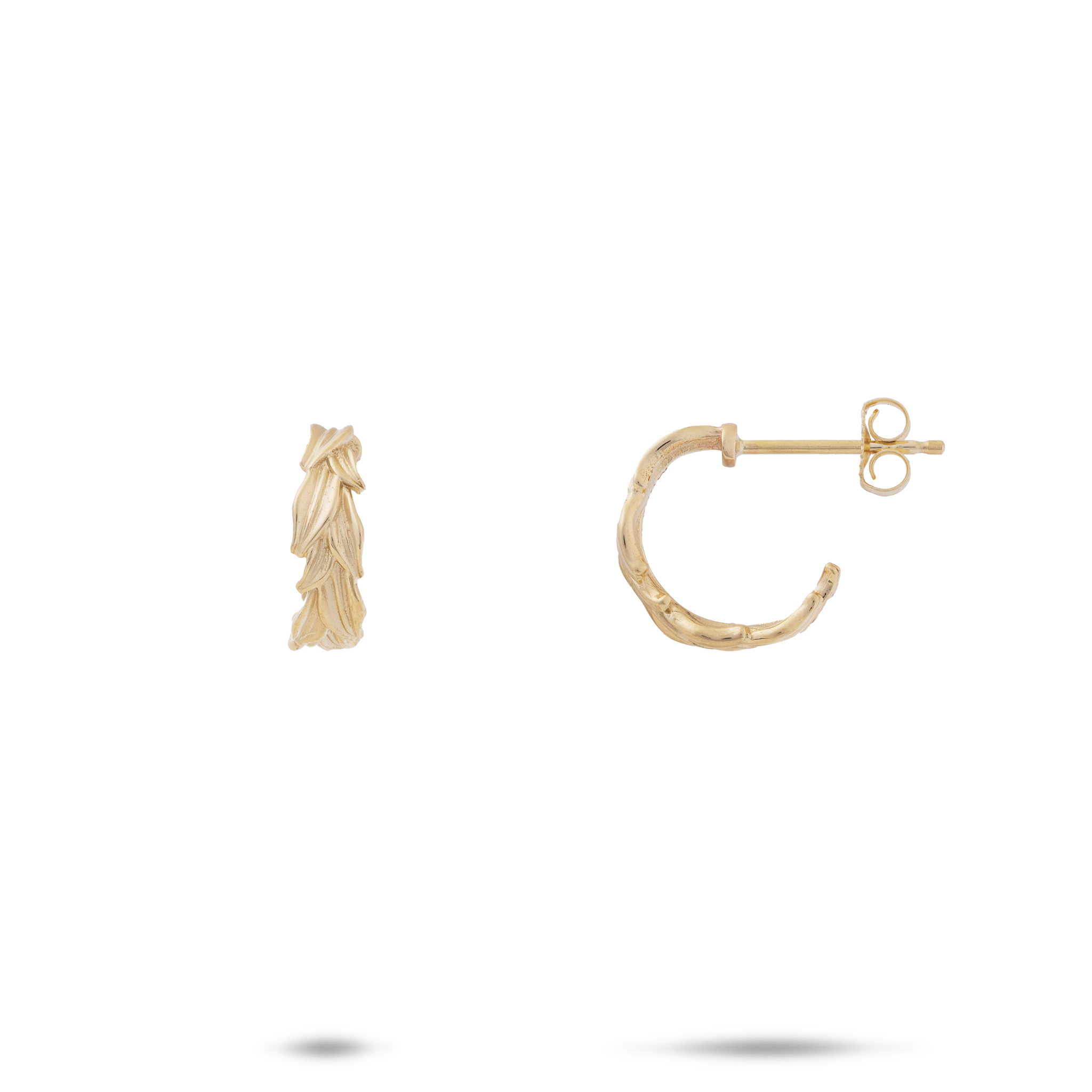 Maile Earrings in Gold - 11mm