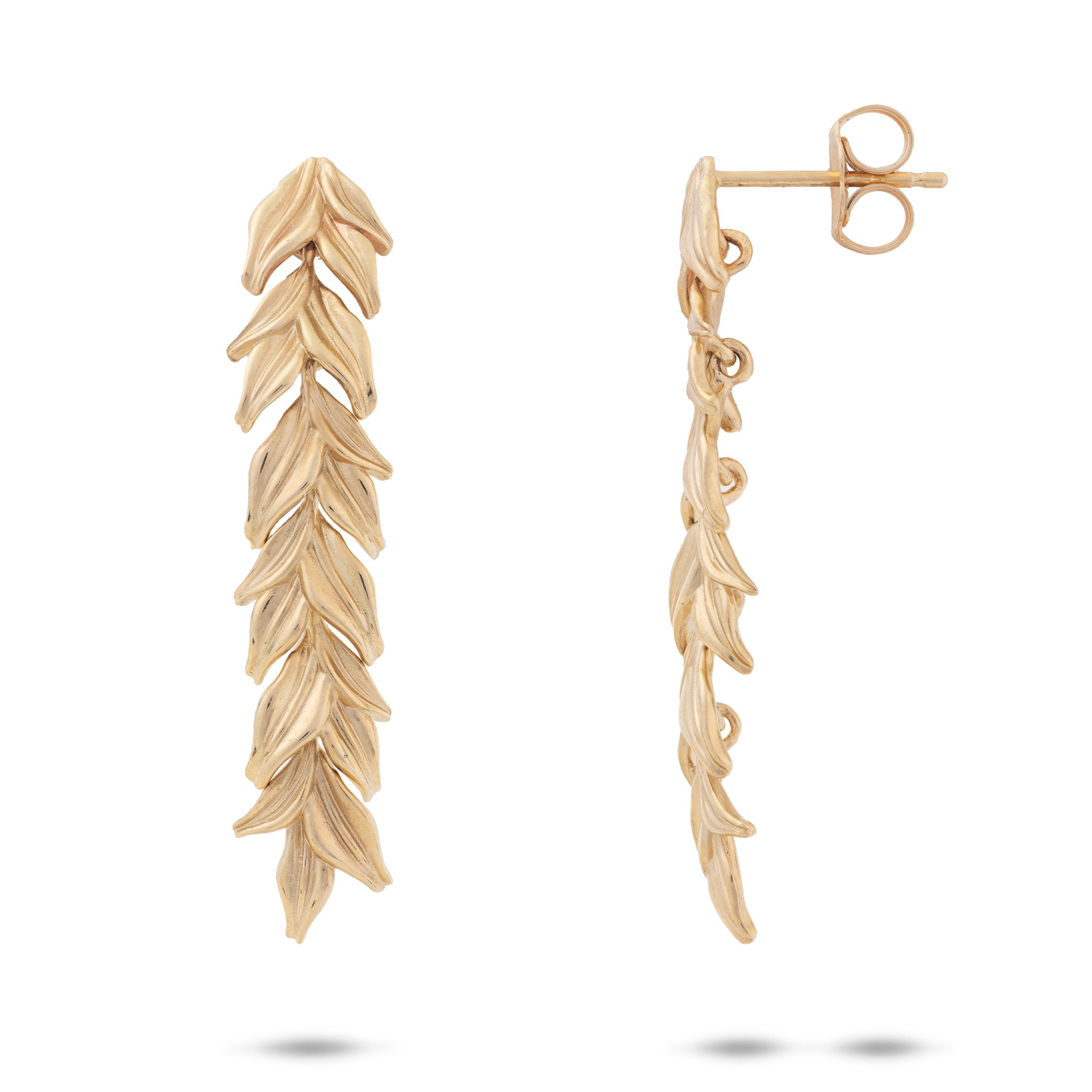 Maile Earrings in Gold - 38mm