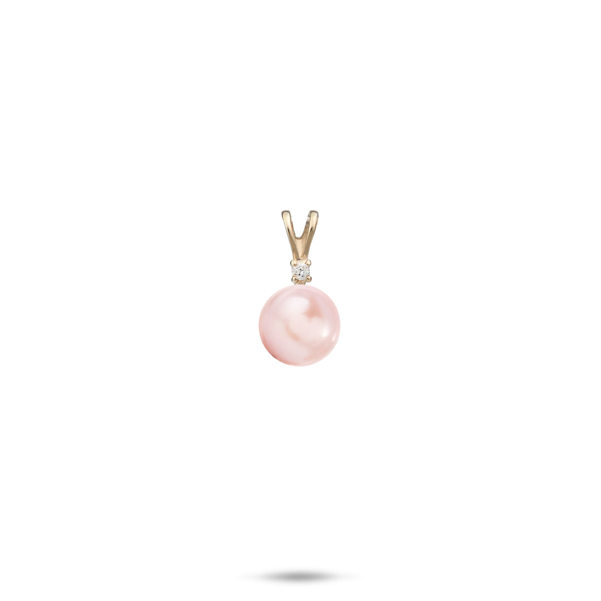 Pick A Pearl Pendant in Gold with Diamond
