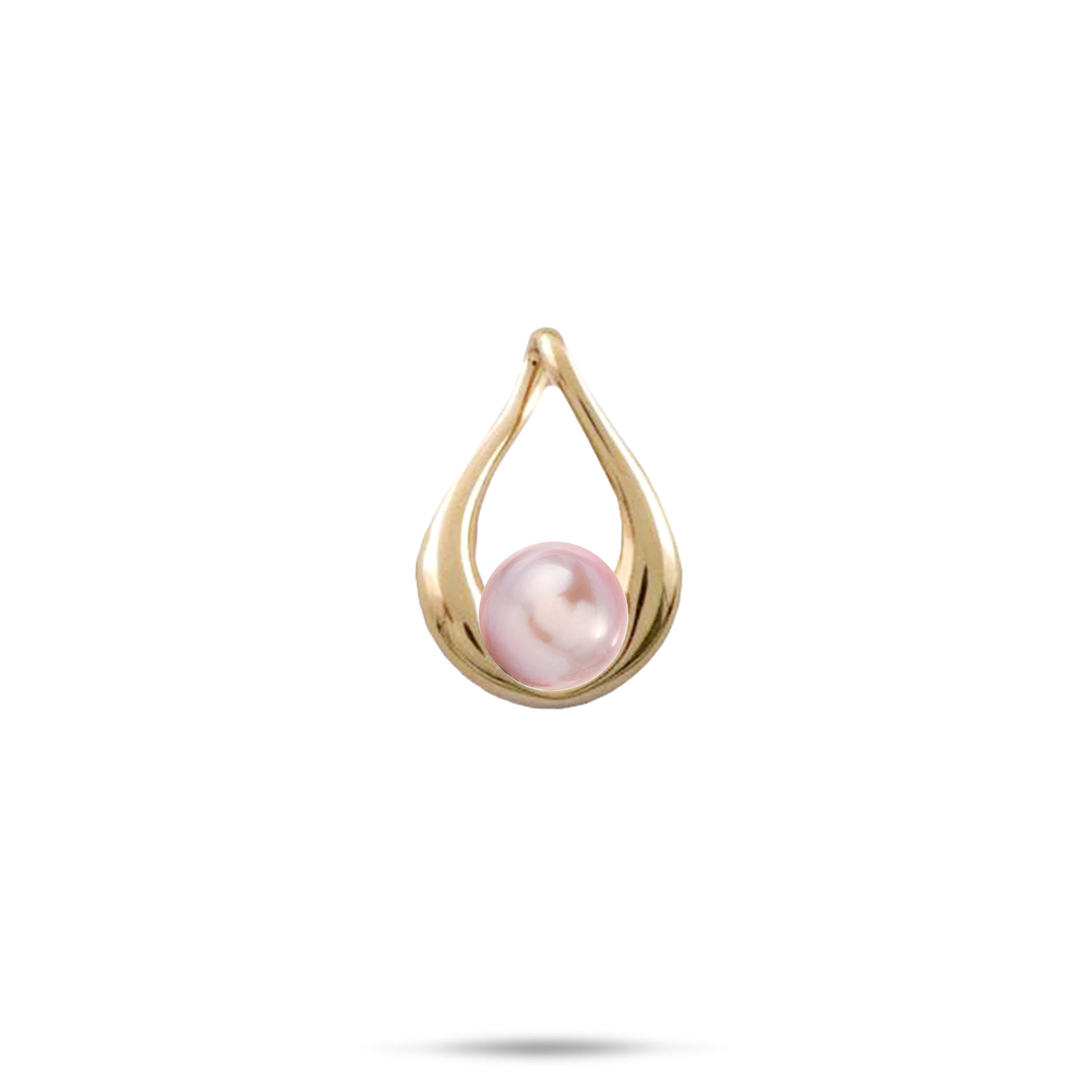 Pick A Pearl Infinity Drop Pendant in Gold