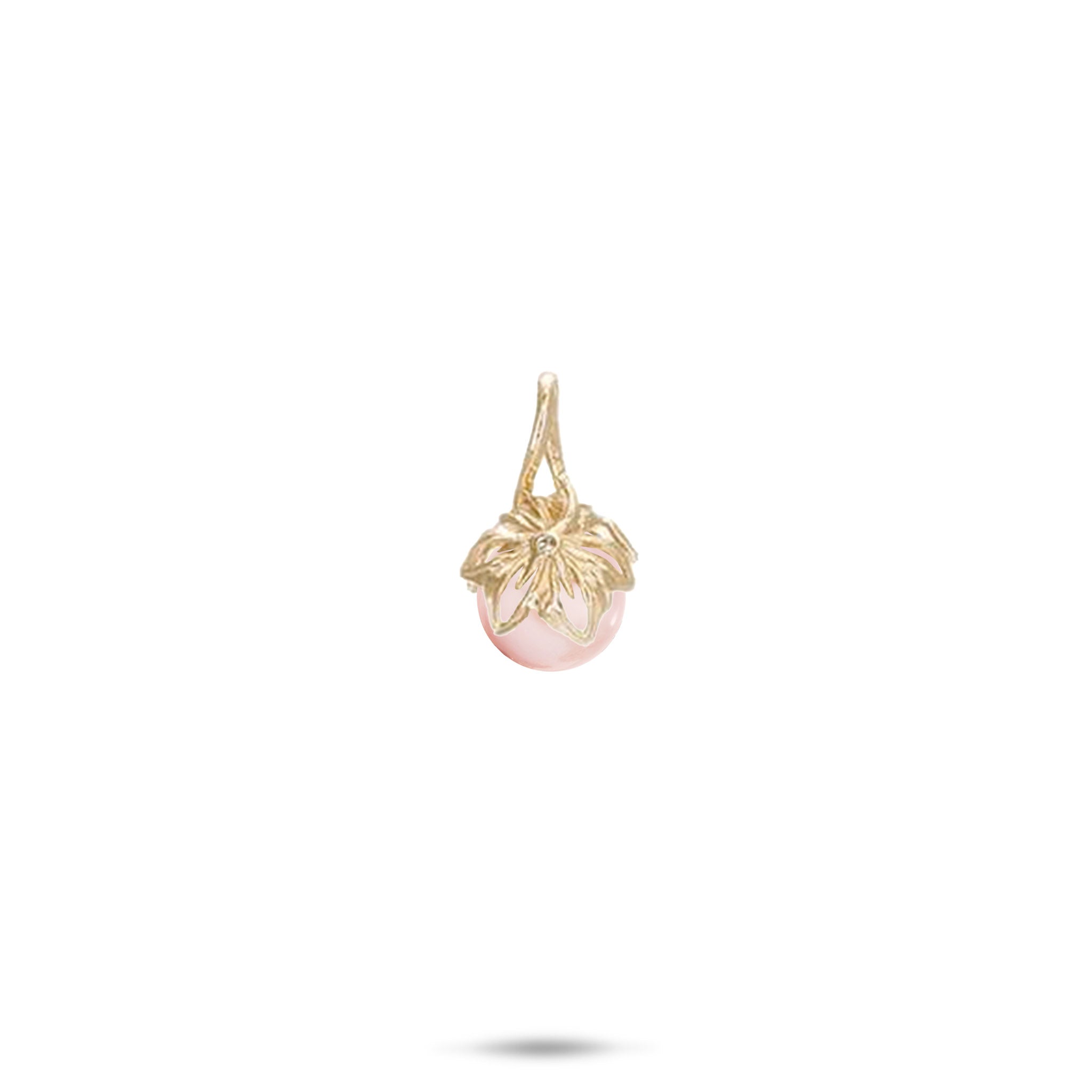 Pick A Pearl Naupaka Pendant in Gold with Diamond
