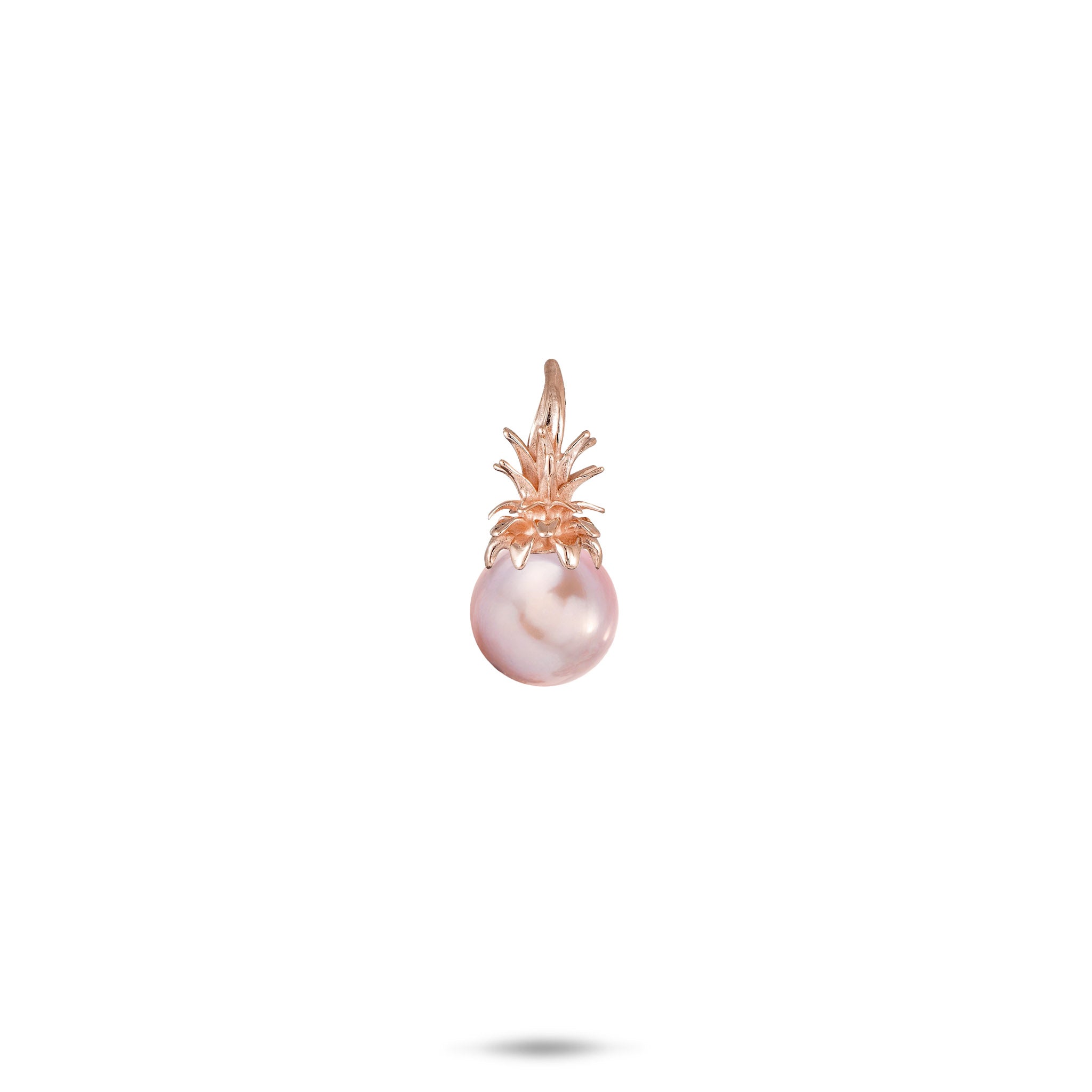 Pick A Pearl Pineapple Pendant in Rose Gold