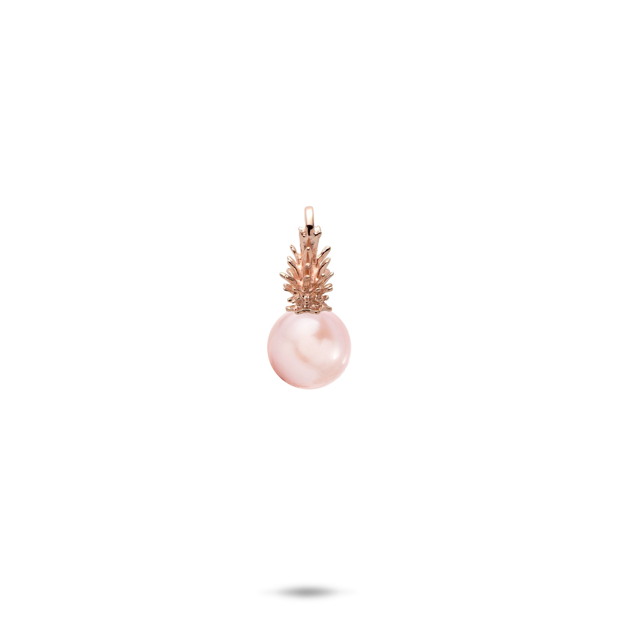 Pick A Pearl Pineapple Pendant in Rose Gold