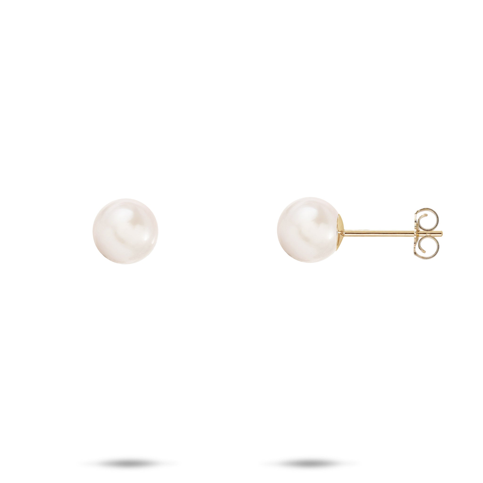 Pick A Pearl Earrings in Gold