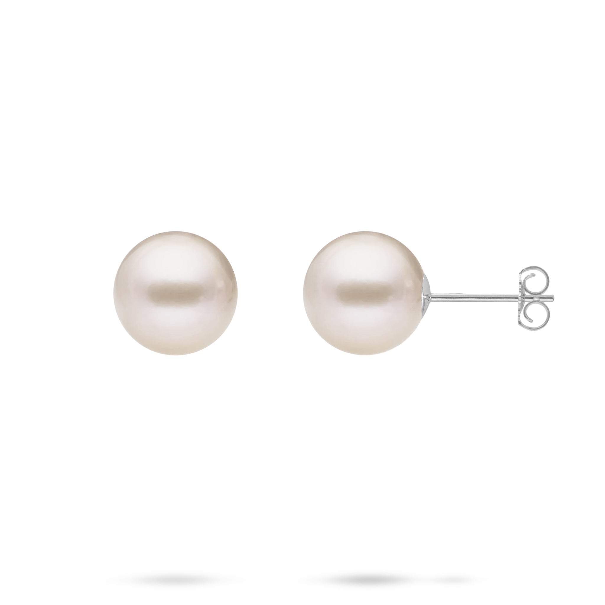 Pick A Pearl Earrings in White Gold