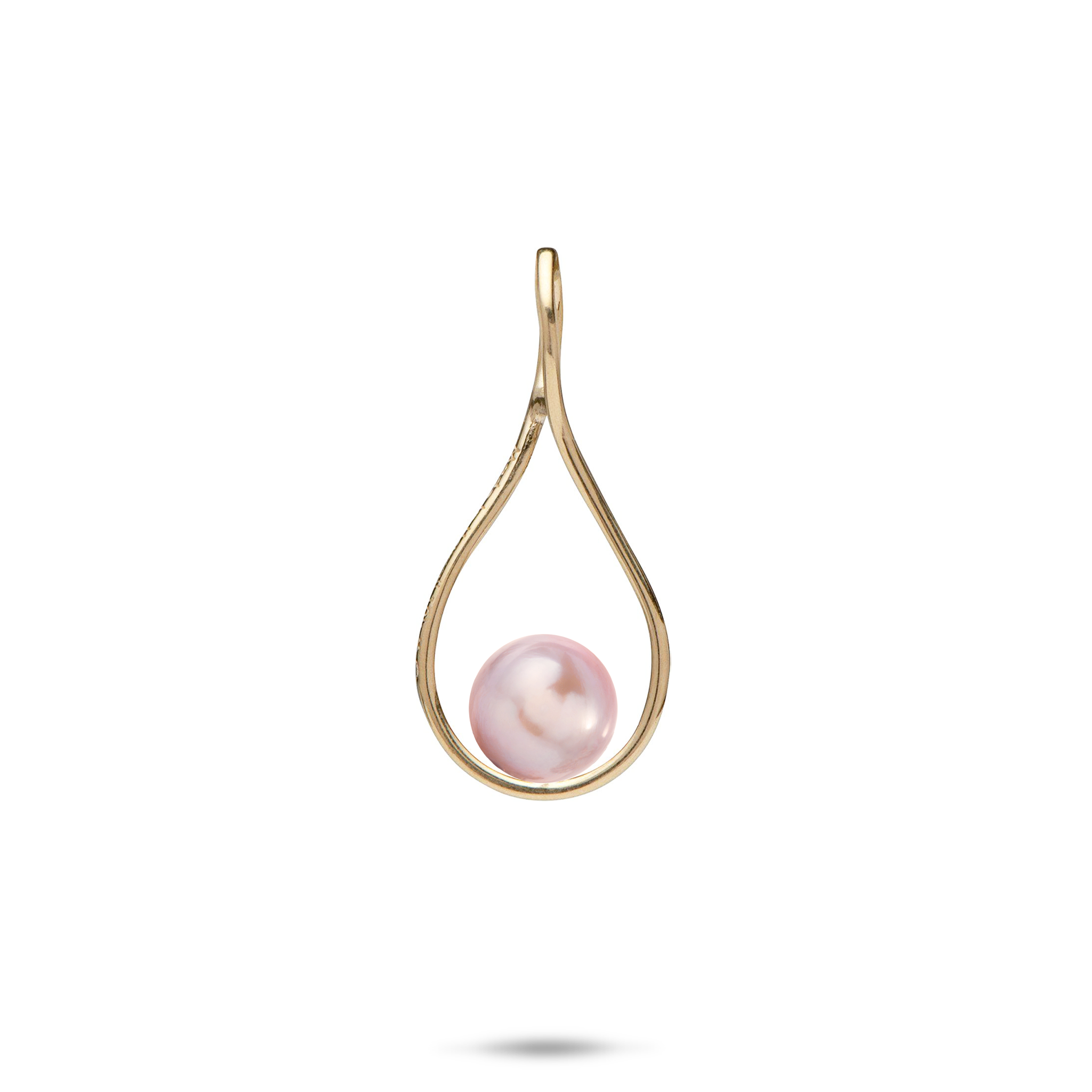 Pick A Pearl Teardrop Pendant in Gold - 12mm