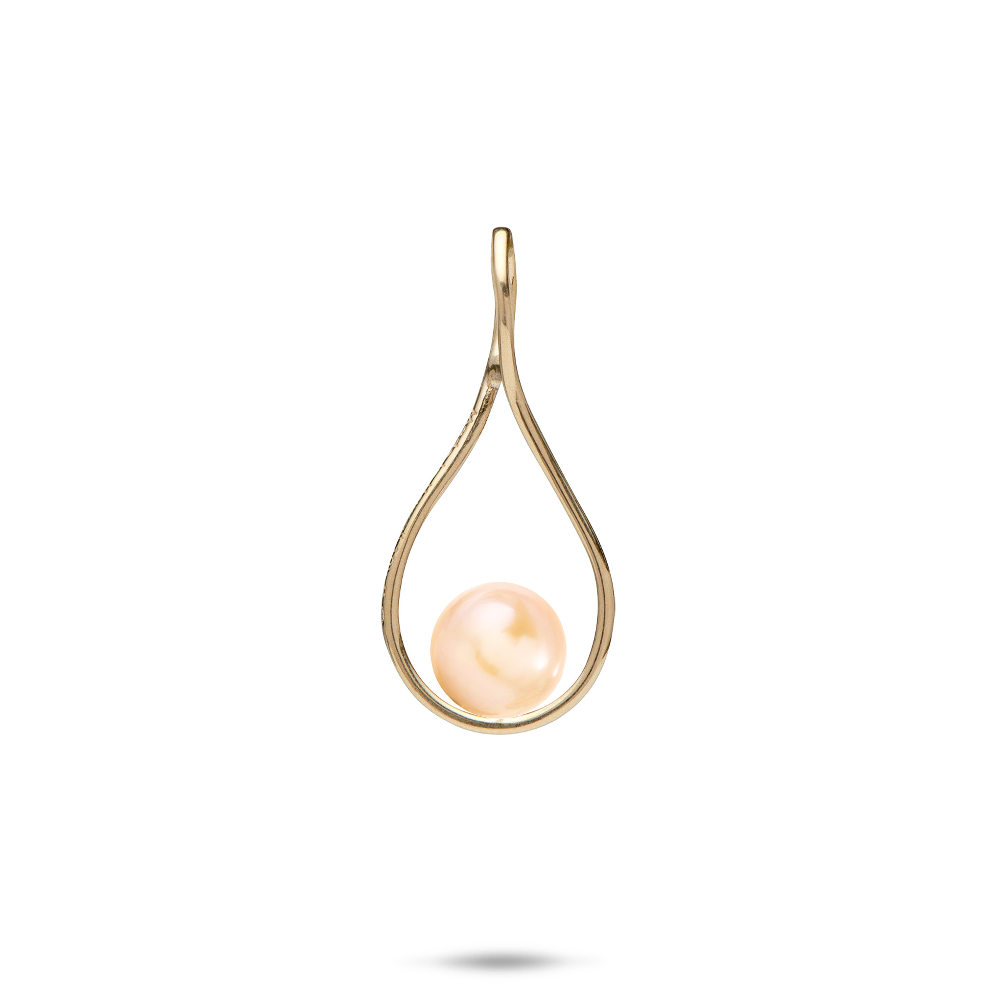 Pick A Pearl Teardrop Pendant in Gold - 12mm