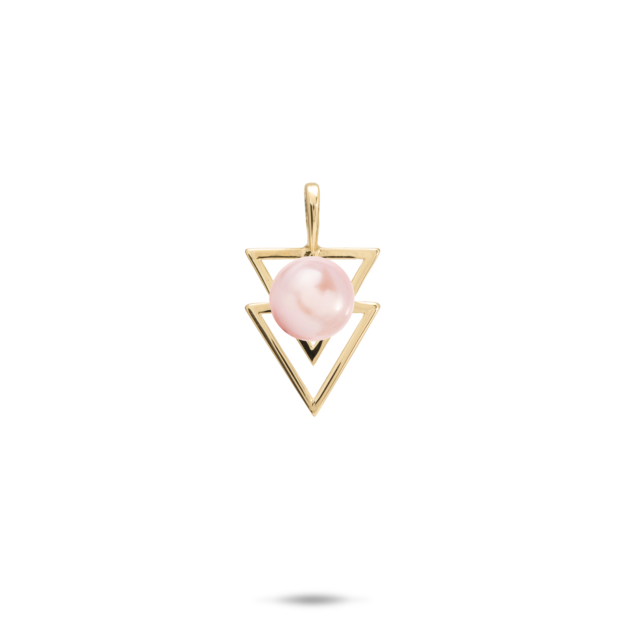 Pick A Pearl Niho Niho Pendant in Gold - 14mm
