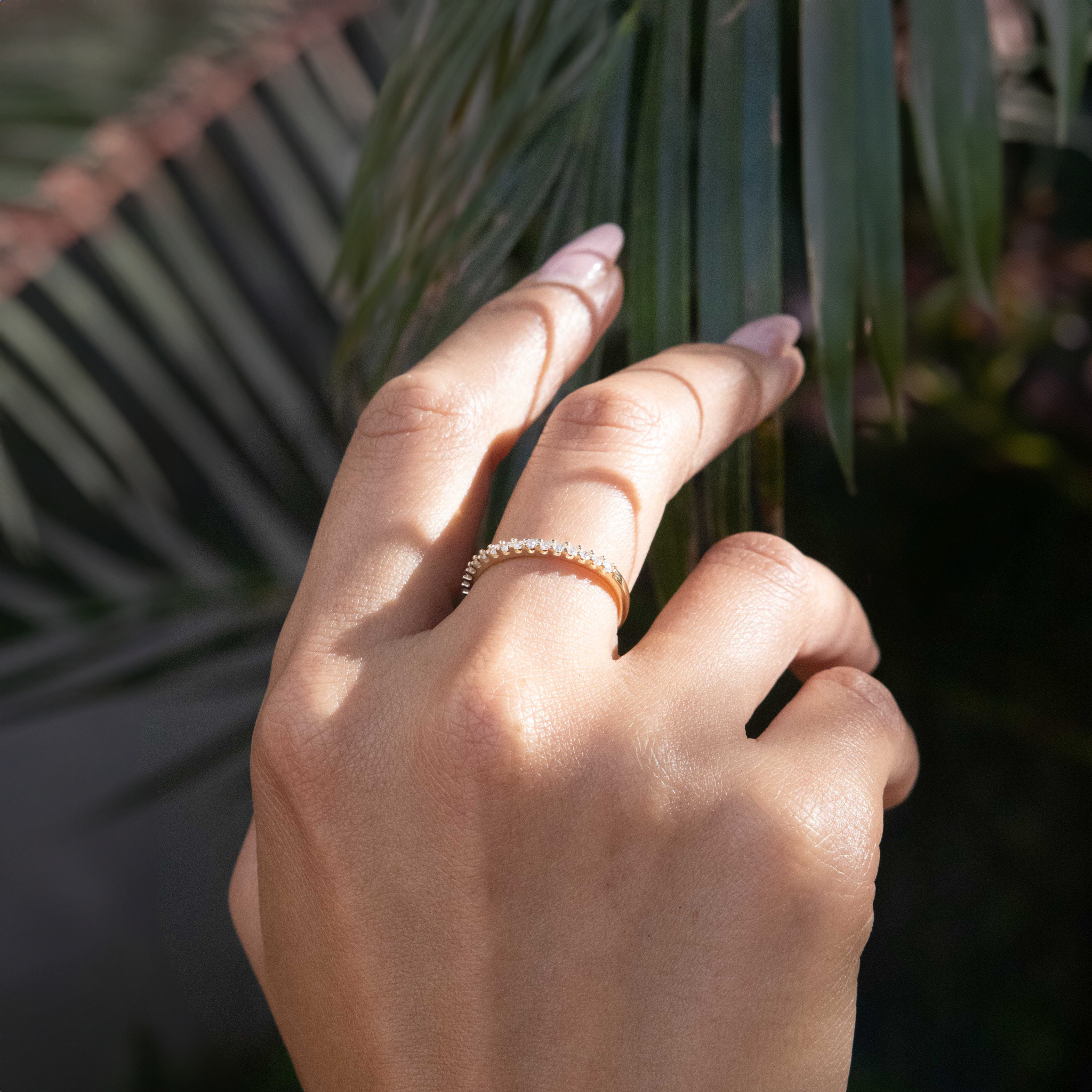 Anniversary Ring in Gold with Diamonds