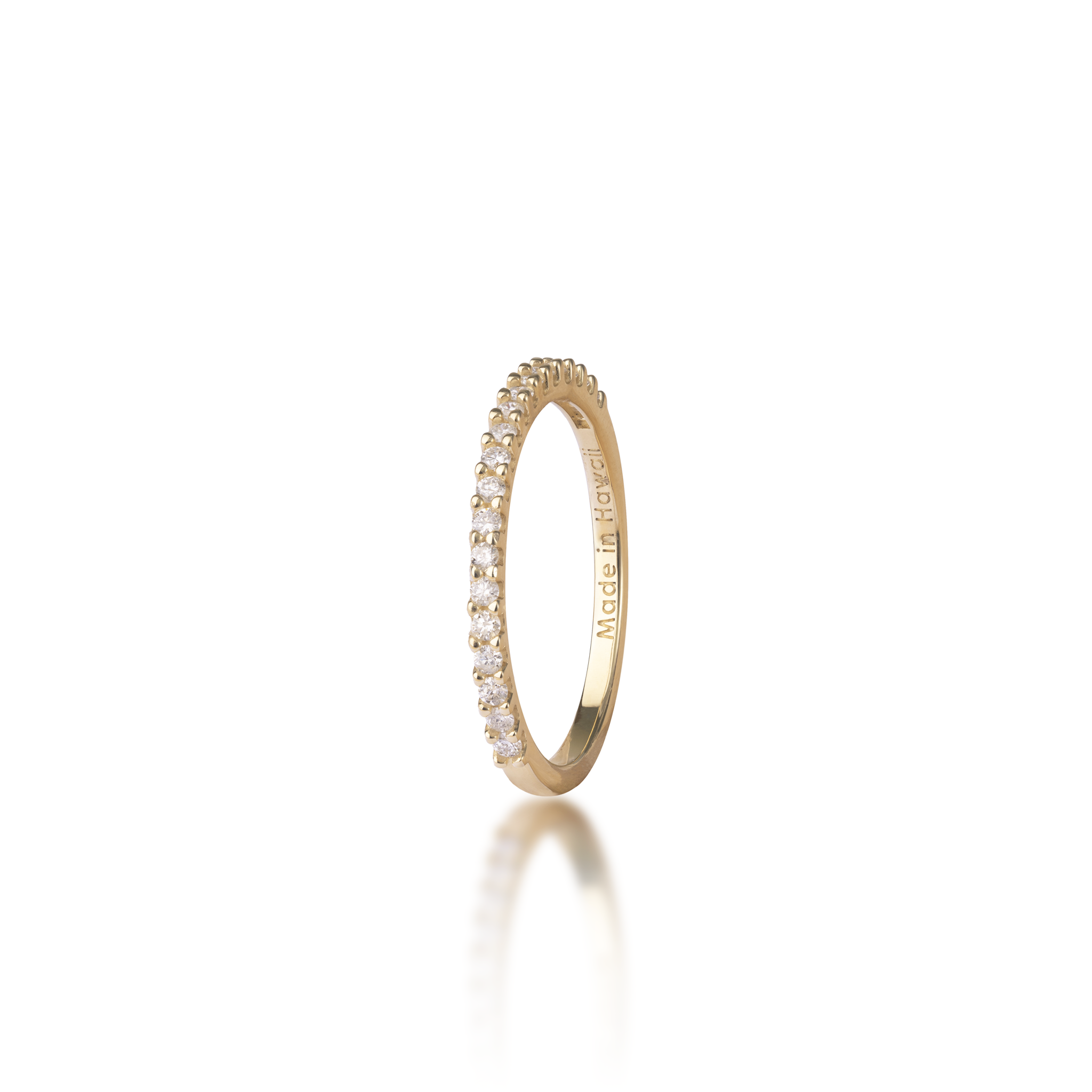 Anniversary Ring in Gold with Diamonds
