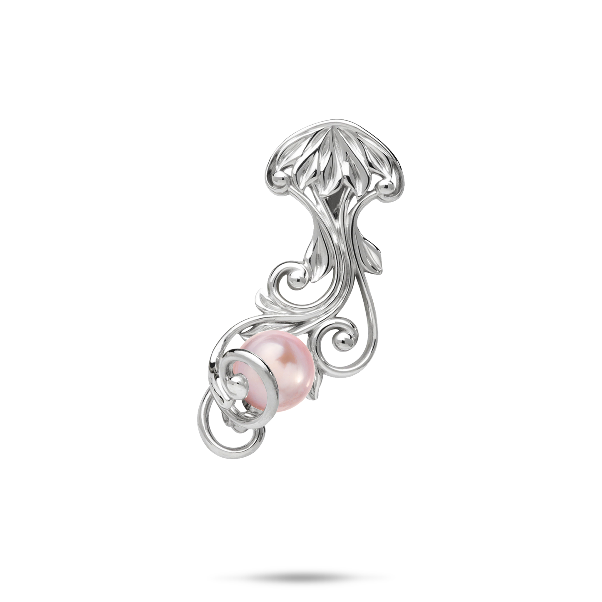 Pick A Pearl Living Heirloom Jellyfish Pendant in Sterling Silver - 29mm