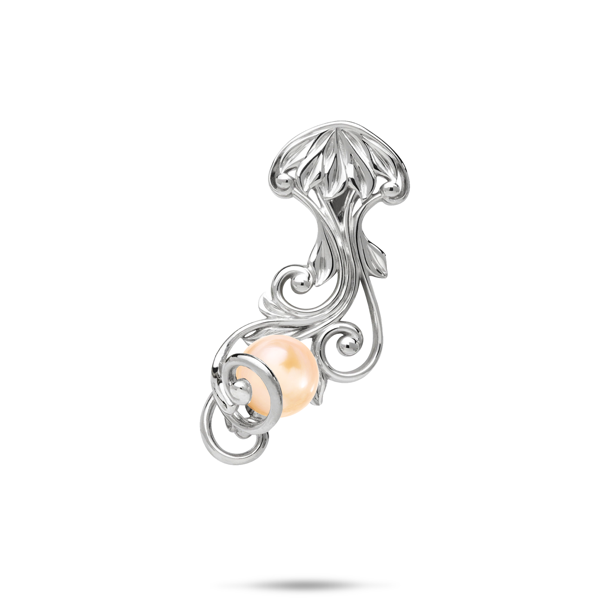 Pick A Pearl Living Heirloom Jellyfish Pendant in Sterling Silver - 29mm