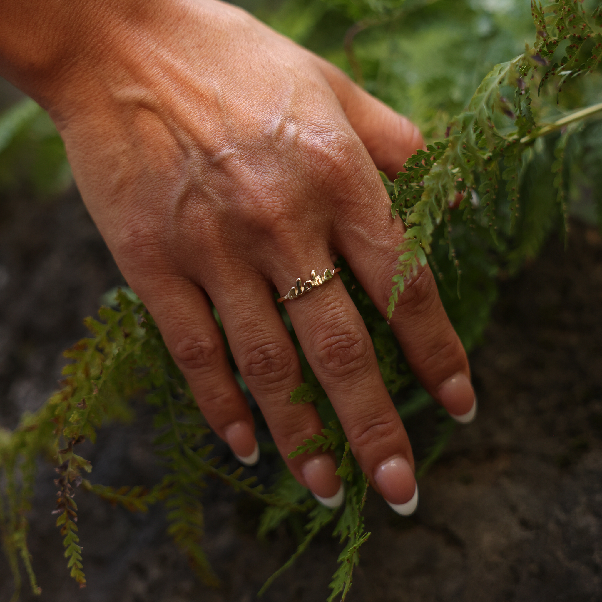 Aloha Ring in Gold