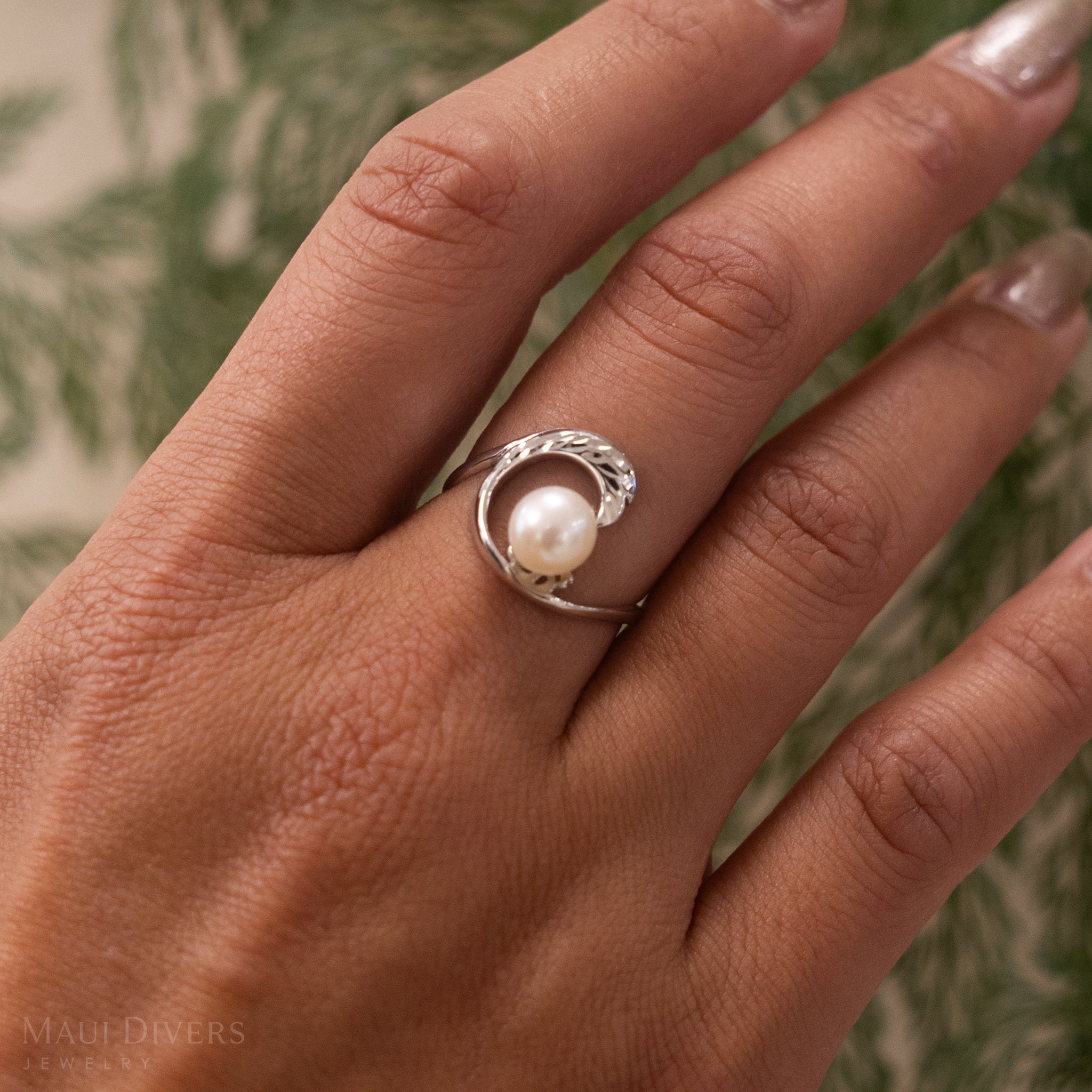 Pick A Pearl Nalu Ring in Sterling Silver - 15mm