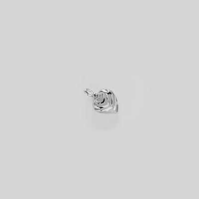 Video showcasing the 12mm Aloha Heart Charm/Pendant in Sterling Silver